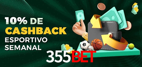 10% de bônus de cashback na 355bet